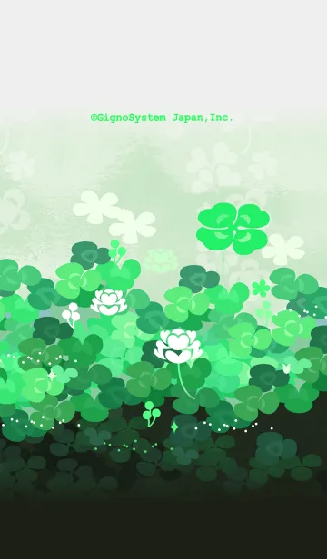 [LINE着せ替え] Clover field*の画像1