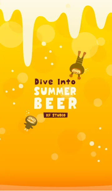 [LINE着せ替え] Dive Into SUMMER BEERの画像1