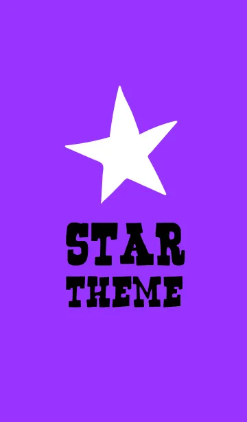 [LINE着せ替え] スター シンプル 4の画像1