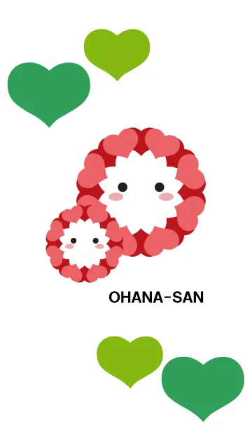 [LINE着せ替え] OHANA-SANの画像1