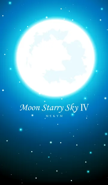 [LINE着せ替え] Moon Starry Sky Ⅳの画像1