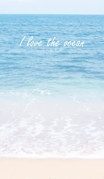 [LINE着せ替え] I love the ocean 8 -SUMMER-の画像1