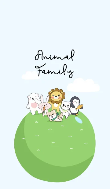 [LINE着せ替え] Animal familyの画像1
