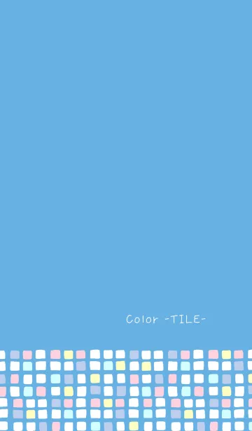 [LINE着せ替え] Color -TILE- 42 -Summer Style-の画像1