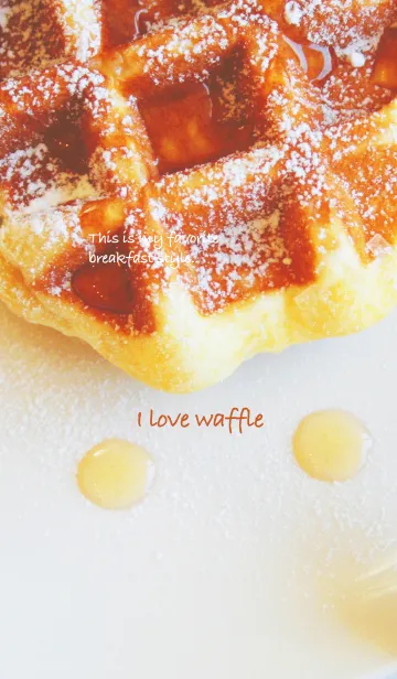 [LINE着せ替え] ラブ・ワッフルの画像1