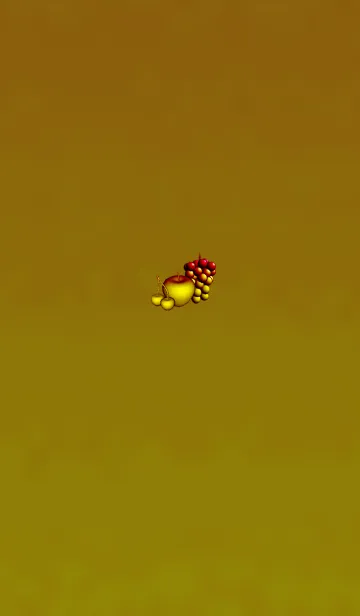 [LINE着せ替え] シンプルクールな果実オレンジの画像1