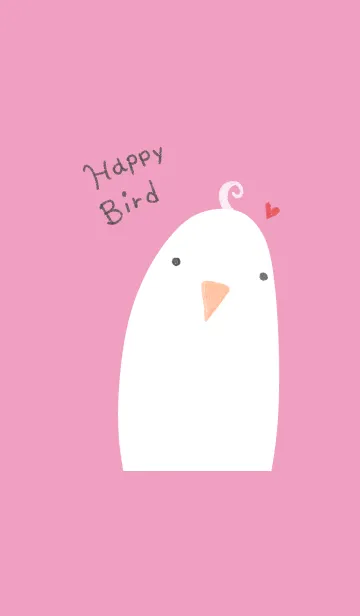 [LINE着せ替え] Happy Birdの画像1
