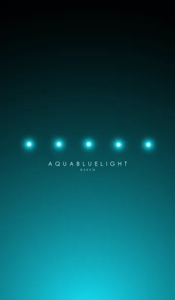 [LINE着せ替え] SUMMER AQUA BLUE LIGHT -MEKYM-の画像1