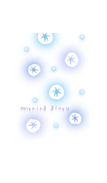 夏の朝顔の着せ替えメイン画像