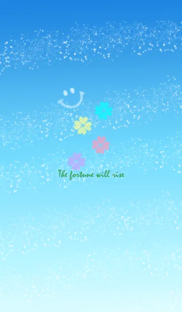 [LINE着せ替え] 全体運が上がる。パステルクローバーの画像1