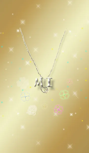 [LINE着せ替え] イニシャル M＆I(運気を上げる着せ替え)の画像1