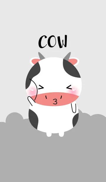 [LINE着せ替え] Pretty Cow Theme (jp)の画像1