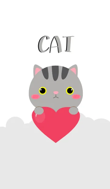 [LINE着せ替え] I am Lovely Gary Cat Theme (jp)の画像1