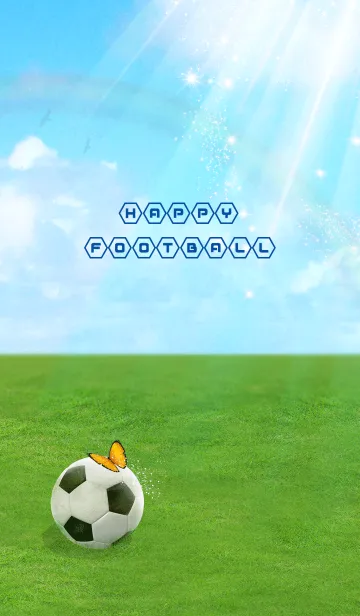 [LINE着せ替え] HAPPY FOOTBALLの画像1