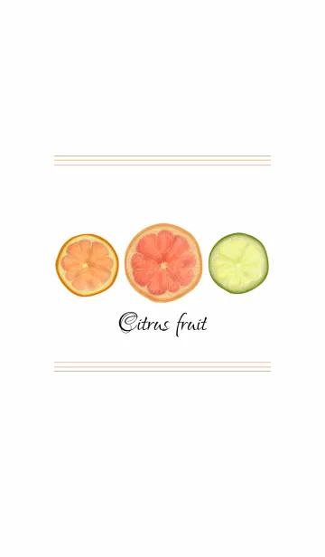 [LINE着せ替え] Citrus fluitの画像1