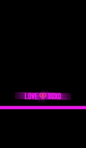 [LINE着せ替え] Love xoxo♥の画像1