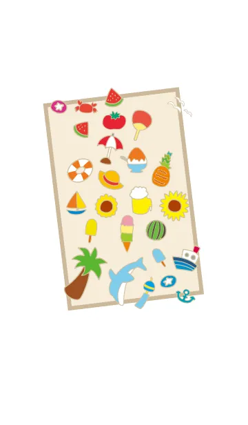 夏の着せ替えの着せ替えメイン画像