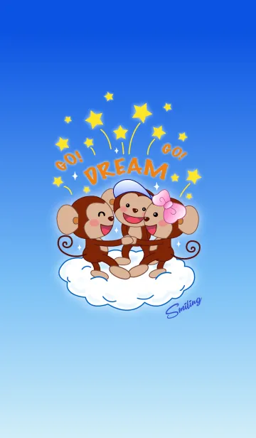 [LINE着せ替え] スマイルモンキー - ドリームキャスト！の画像1