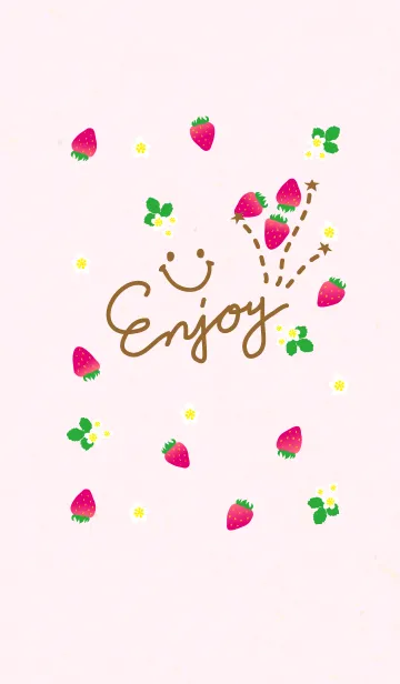 [LINE着せ替え] いちご-スマイル21-の画像1