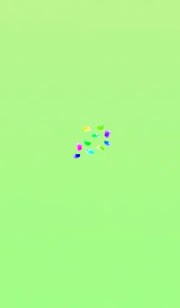 [LINE着せ替え] 粒グミライトグリーンの画像1