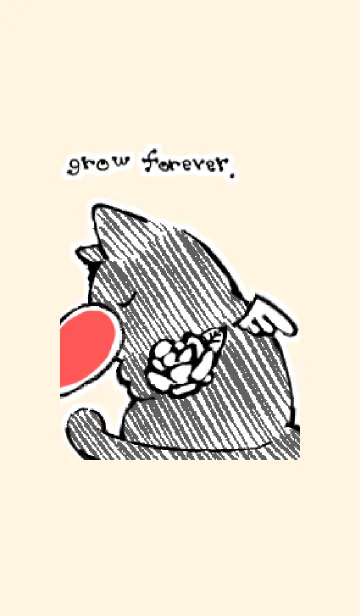 [LINE着せ替え] 黒猫天使と白猫悪魔 6の画像1