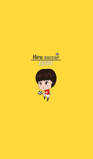 [LINE着せ替え] Hiro サッカー Egyptの画像1