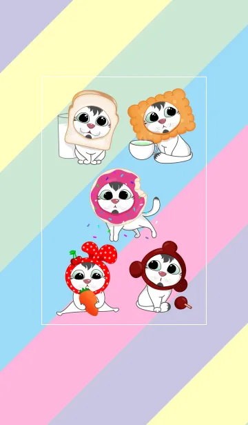 costume for cute catの着せ替えメイン画像