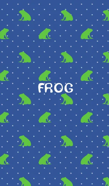 Cool frog themeの着せ替えメイン画像