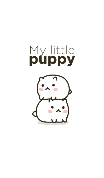 [LINE着せ替え] My little puppyの画像1