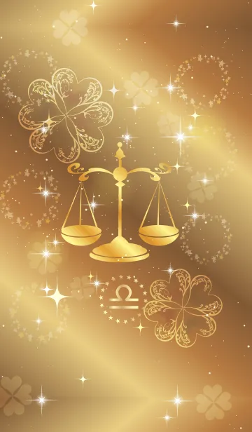 [LINE着せ替え] 見ているだけで全ての運気が上がる・天秤座の画像1