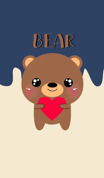 [LINE着せ替え] I am Pretty Bear Theme (jp)の画像1