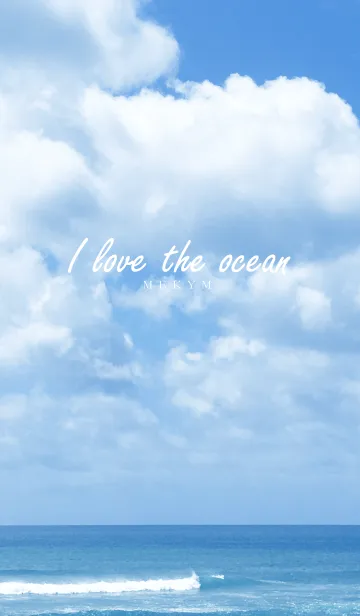 [LINE着せ替え] I love the ocean 12 -SUMMER-の画像1