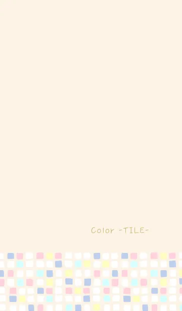 Color -TILE- 48の着せ替えメイン画像