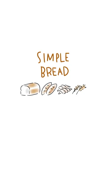 [LINE着せ替え] シンプル ぱんの画像1