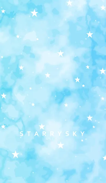 [LINE着せ替え] STARRYSKY -SUMMER BLUE-の画像1