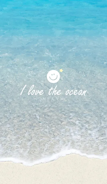 [LINE着せ替え] I love the ocean SMILE -SUMMER-の画像1