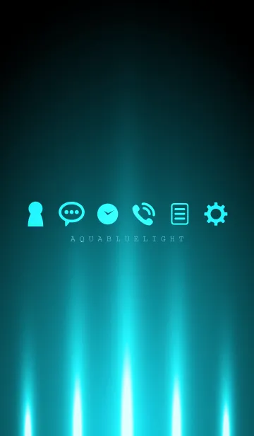 [LINE着せ替え] SUMMER AQUA BLUE LIGHT 2の画像1