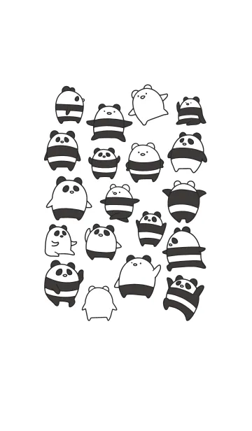 ぱんだまつりの着せ替えメイン画像
