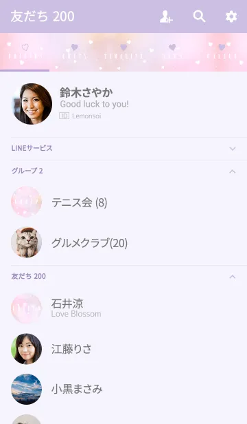 [LINE着せ替え] K I R A K I R A 9 -MEKYM-の画像2