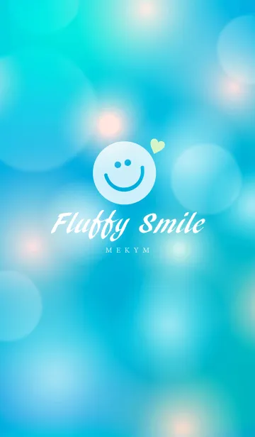[LINE着せ替え] Fluffy Smile -SUMMER BLUE-の画像1