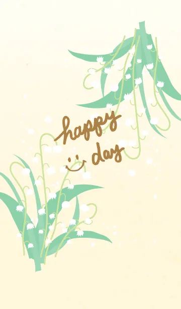 [LINE着せ替え] すずらん-スマイル10-の画像1