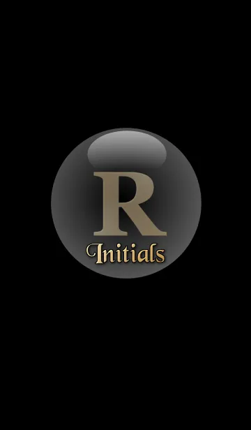 [LINE着せ替え] Good fortune Initials 8 "R"(j)の画像1