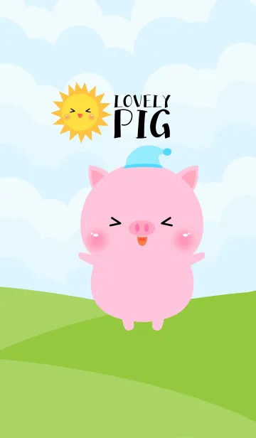 [LINE着せ替え] I'm Lovely Pig Theme (jp)の画像1