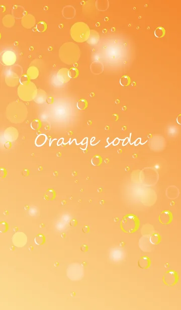 [LINE着せ替え] Orange soda.の画像1