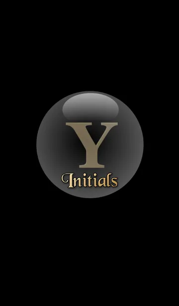 [LINE着せ替え] Good fortune Initials 8 "Y"(j)の画像1