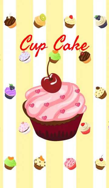 [LINE着せ替え] カップケーキカフェの画像1