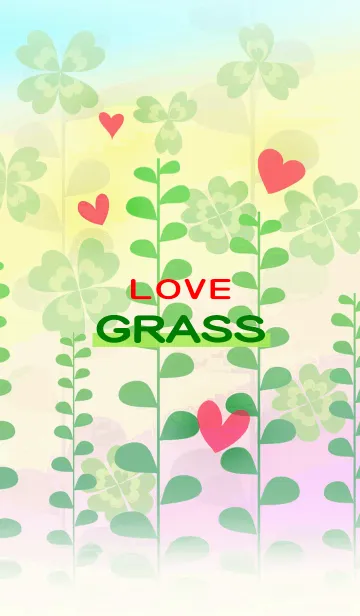 [LINE着せ替え] LOVE＊GRASSの画像1