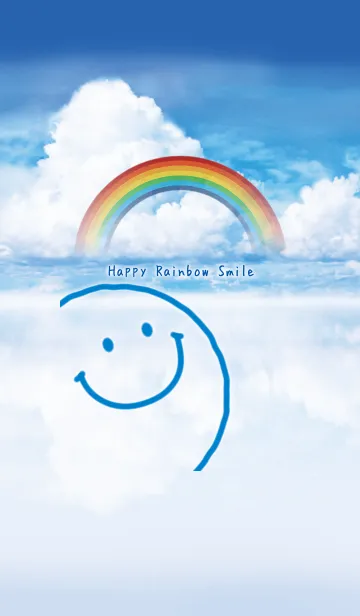 [LINE着せ替え] ハッピーレインボースマイル♥ ＠SUMMERの画像1