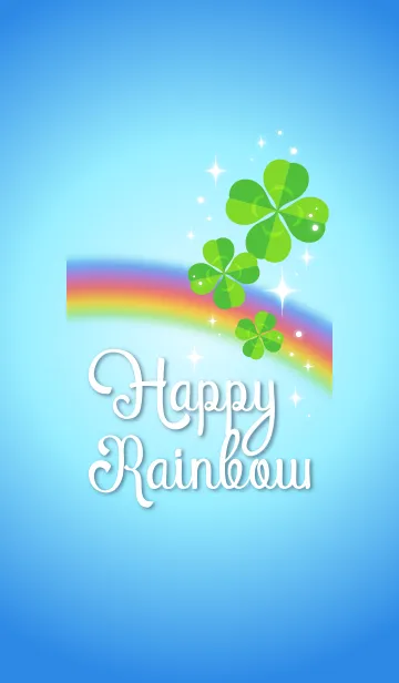 [LINE着せ替え] 夏空ハッピーレインボー2の画像1