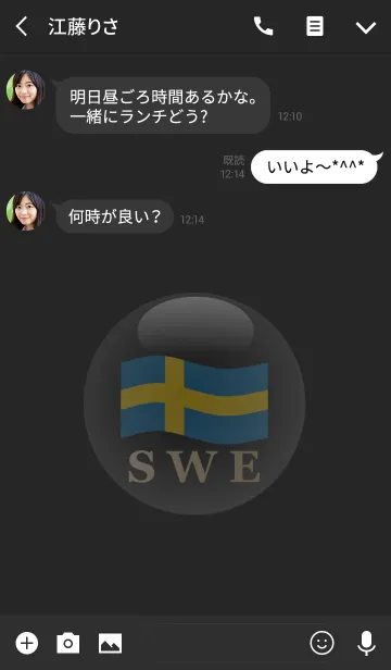 [LINE着せ替え] SWE 3(j)の画像3